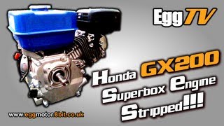 GX200 Eggmotor Superbox Engine Stripped [upl. by Waterer690]