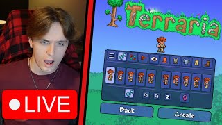 Entering Hardmode in Terraria Master Mode [upl. by Flin]