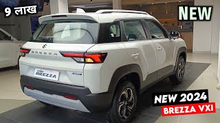 Brezza vxi Urbano Edition 2024  Maruti Brezza 2024 New Model  Price Specification Full Review [upl. by Arihaj]