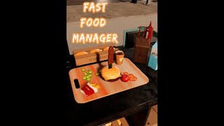 Fast Food Manager  Первый взляд [upl. by Eivod]