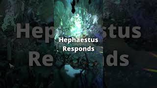 Hephaestus responds to Hera  Hades 2 hades2 [upl. by Ntsuj]