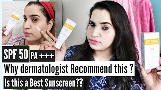 UV duox silicone Sunscreen gel SPF 50 PA  Review with live demo  Bhawna Sharma [upl. by Pietje940]