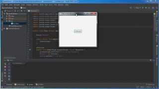 JavaFX Java GUI Tutorial  1  Creating a Basic Window [upl. by Mello]