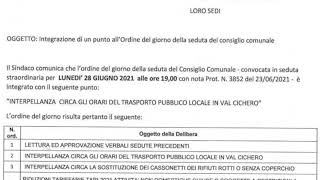 Audio Consiglio 28 Giugno 2021 San Colombano Certenoli GE [upl. by Neelram534]