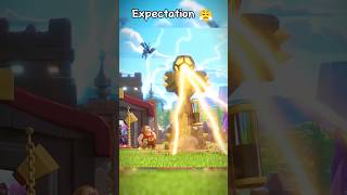 Builder Expectations Vs Reality 😂  Clash of clans clashofclans coc cocshorts [upl. by Ycnahc672]