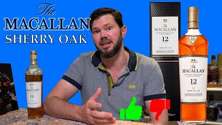 The Macallan 12 Year Old Sherry Oak Cask Single Malt Scotch Whisky Review [upl. by Akemrehs]