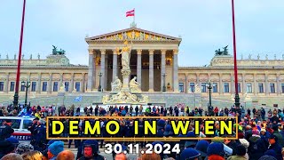 Demo in Wien 30112024 [upl. by Derby]