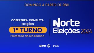 COBERTURA NORTE ELEIÇÕES 2024  1º TURNO ELEIÇÕES MUNICIPAIS RIO BRANCO [upl. by Lainad]