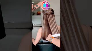 Coloración mechas subscribe hair shortsviral hairstyle shortvideos subscribers tutorial [upl. by Costin]