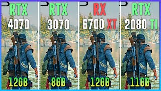 RTX 4070 vs RTX 3070 vs RX 6700 XT vs RTX 2080 TI  Test in 12 Games [upl. by Roshelle178]