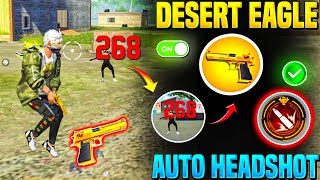 Desert Eagle One Tap Headshot Trick  Free Fire Me Headshot Kaise Mare  Khuni Gamers [upl. by Fadden]