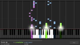 HD Upendi  Synthesia Piano Tutorial [upl. by Galatia]