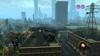 Saints Row The Third  Secret Helicopter Location Awesome [upl. by Aynik]