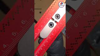 HONGDUI Hooked On Wood MT2465 PRO Scriber Marking Square Ruler Aluminum Alloy 650mm woodworking [upl. by Oag516]