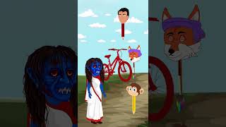 The witch cry for his ice cycle cartoon funnycartoon comedy animatedcartoon funny animation [upl. by Htiduj753]