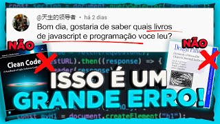 Porque EU NUNCA leio LIVROS DE PROGRAMAÇÃO [upl. by Tellford]