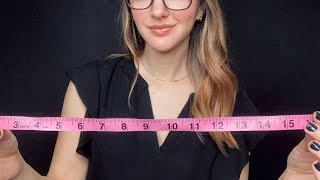 ASMR Measuring You at Suit Fitting l Soft Spoken Personal Attention Unintentional [upl. by Zusman]