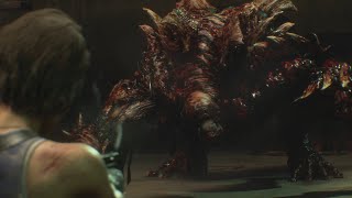 Resident Evil 3 Remake  Nemesis Boss Fight 3 [upl. by Lopez176]