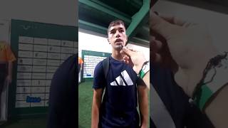 La Zona Mixta con Gerónimo Rivera Banfield 11 Belgrano [upl. by Lacey]