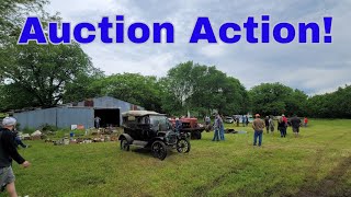 Mercurys Muscle Cars amp Model T Barn Find Collection at Auction Plus Vintage Boat amp Ford Galaxie [upl. by Repinuj925]