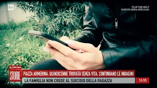 Quindicenne trovata senza vita continuano le indagini  Storie italiane 12112024 [upl. by Joletta]