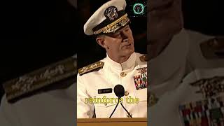 DO IT NOW ADMIRAL MCRAVEN POWERFUL SPEECH TO MAKE YOUR DAY [upl. by Solorac166]