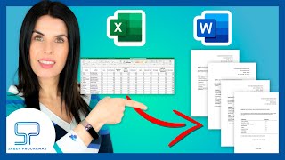 ✅ IMPORTAR datos de EXCEL a plantilla WORD  Combinar correspondencia [upl. by Eniretak]