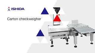 Interpack 2017 Ishida Machine Demo Carton Checkweigher [upl. by Zsa823]