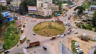 MangaloreOld Pumpwell Circle Ariel View [upl. by Attinahs588]