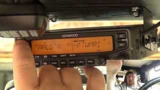 Remote Control Kenwood TM VT71A using a Handy Talkie or other DTMF capable radio AF5DN [upl. by Towne]