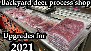 DEER PROCESSING SHED UPGRADES FOR 2021 [upl. by Erich]