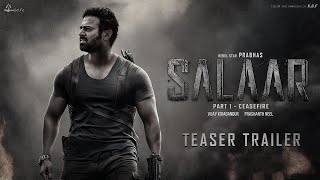 SALAAR PART 1  CEASEFIRE Trailer 2023  Prabhas  Prithviraj  Shruti Prashanth Neel [upl. by Adnohr]