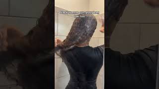 Hair wash routine haircare naturalhair naturalhairgrowthtips hairgrowth [upl. by Nolasba]