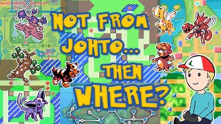 WHERE are the nonJohto Gen 2 Pokemon FROM [upl. by Semreh]