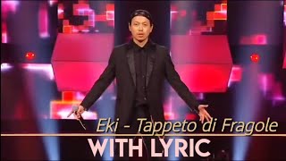 Eki  Tappeto di fragole with lyric [upl. by Ycam]