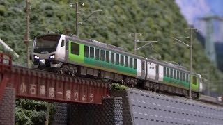 【Nゲージ鉄道模型】JR東日本 HBE300系リゾートビューふるさと [upl. by Stclair523]