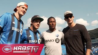 Behind the scenes at Stade Saputo with Andrew Shaw [upl. by Nakre178]