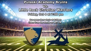 Football Pulaski Academy at Little Rock Christian [upl. by Olivie]