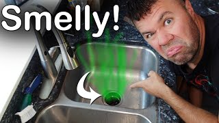 How To Clean Garbage Disposal with Ice  Smelly Garbage Disposal Fix [upl. by Nahsin]