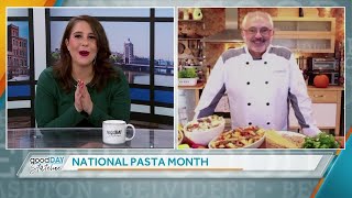 Celebrating National Pasta Month with Chef Rosario Del Nero [upl. by Stovall783]