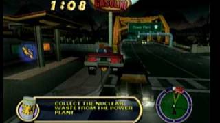 Simpsons Hit and Run  Mission 49  Alien quotAutoquottopsy Part II [upl. by Aniarrol]