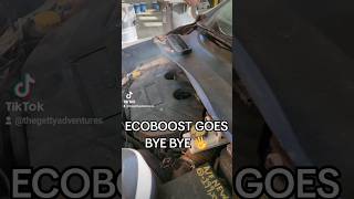 Ford Escape EcoBoost 2L FAILURE Massive Blow by  Turbo passing oil [upl. by Inaboy532]