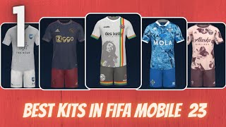 Best 20 kits in fifa mobile 23 Top 20 jersey classic kits fifamobile23 [upl. by Nnylaf]