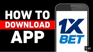 How to Download 1xbet App on Android [upl. by Anayit]