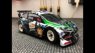 Unboxing  First Look  Wltoys K989 Rally Car 128  deutsch [upl. by Cirred]