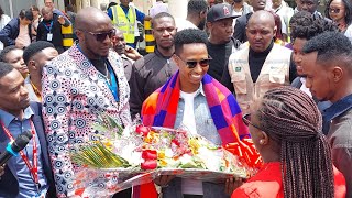 ISRAEL MBONYI RECEIVED IN STYLE AS HE LANDS IN KENYA FOR HIS WEEKEND CONCERT  WORSHIP EXPRIENCE [upl. by Eilarol542]