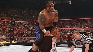 Intercontinental Champion Umaga vs Jeff Hardy Raw Sept 3 2007 on WWE Network [upl. by Lunneta]