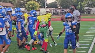 Kids Can Hit Hard 6th Graders FROGTOWN vs PHELPS Football Drip [upl. by Wren735]