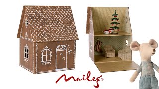 Maileg Gingerbread House Review amp Walkthrough  Alternative Advent Calendar or Christmas Gift [upl. by Gwenora]