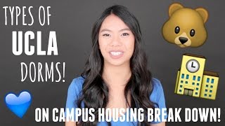 Types Of UCLA Dorms Rooms Explained Housing Breakdown [upl. by Ahsiekit763]